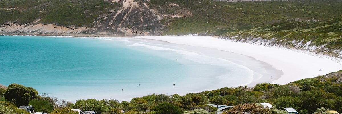 Granite headland above Lucky Bay, Cape Le Grand National Park